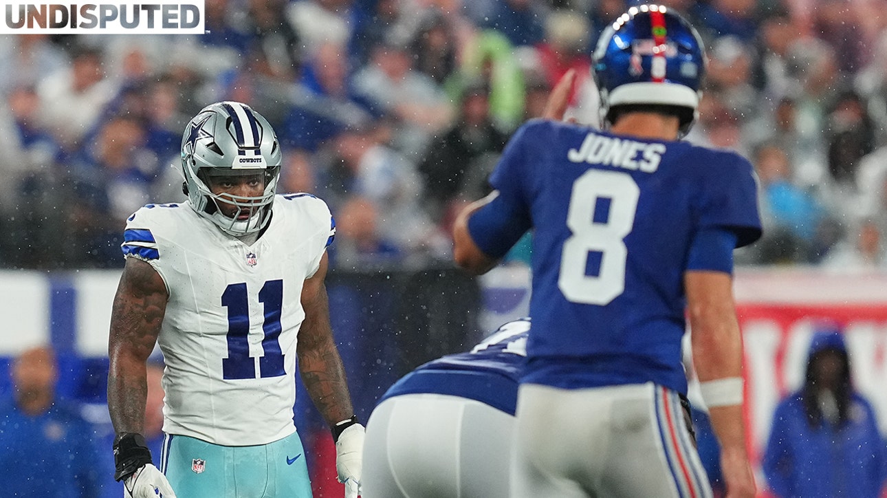 Micah Parsons criticizes Giants for leaving Daniel Jones in Cowboys blowout win | UNDISPUTED