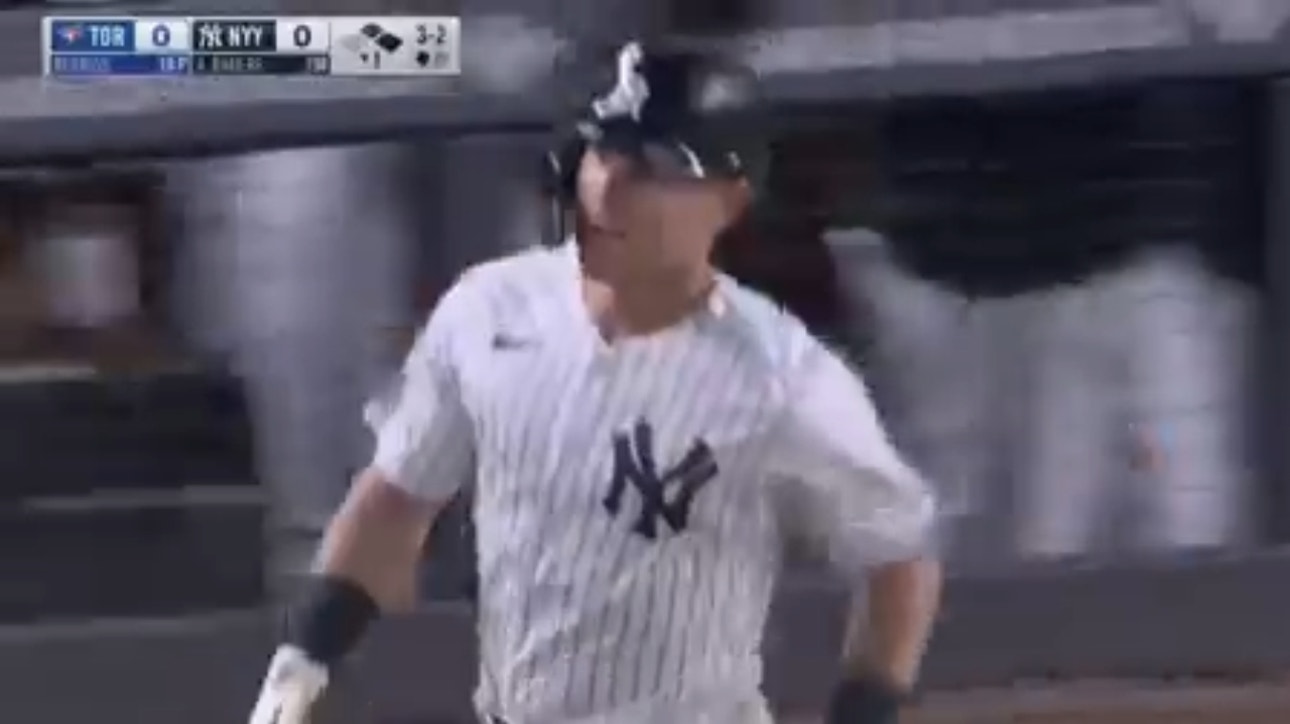 Yankees' Jake Bauers smashes a three-run homer vs. Blue Jays