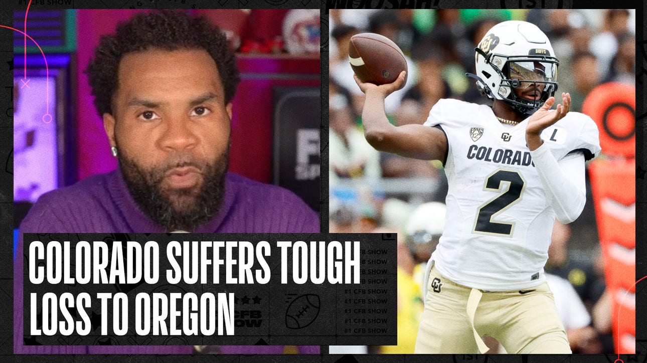 Shedeur Sanders, Colorado suffer tough loss vs. Bo Nix, Oregon - RJ Young reacts | No. 1 CFB Show