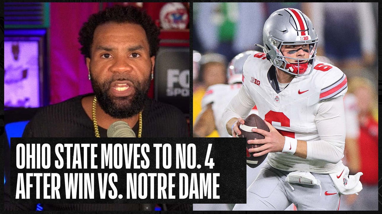 Ohio State's win against Notre Dame moves them to No.4 in AP Top 25