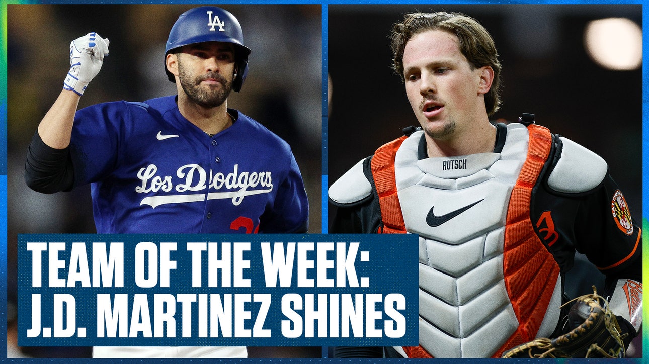 Baltimore Orioles' Adley Rutschman & Dodgers' J.D Martinez lead Team of the Week | Flippin' Bats