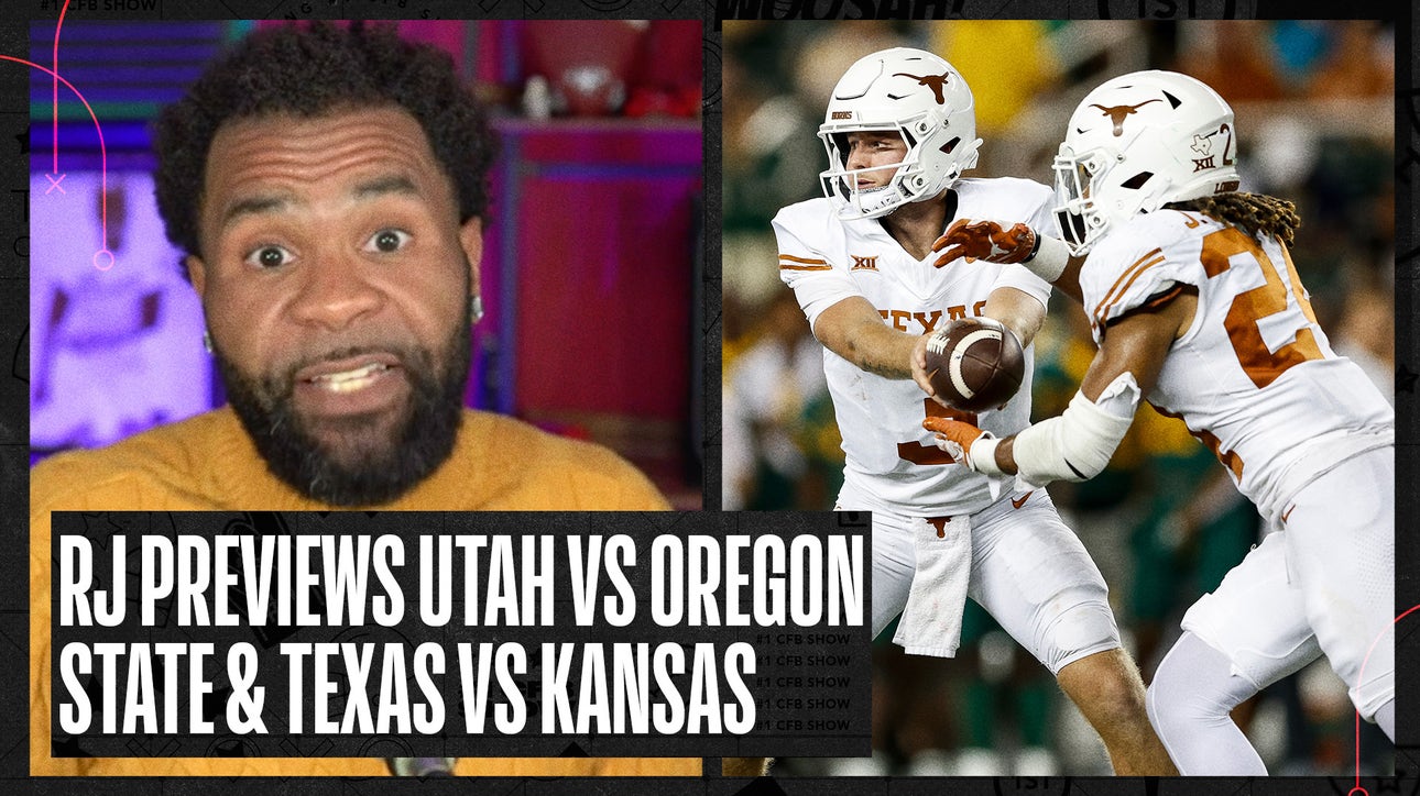 Texas-Kansas and Utah-Oregon State previews: Are the Longhorns the best team in the Big 12? | No. 1 CFB Show