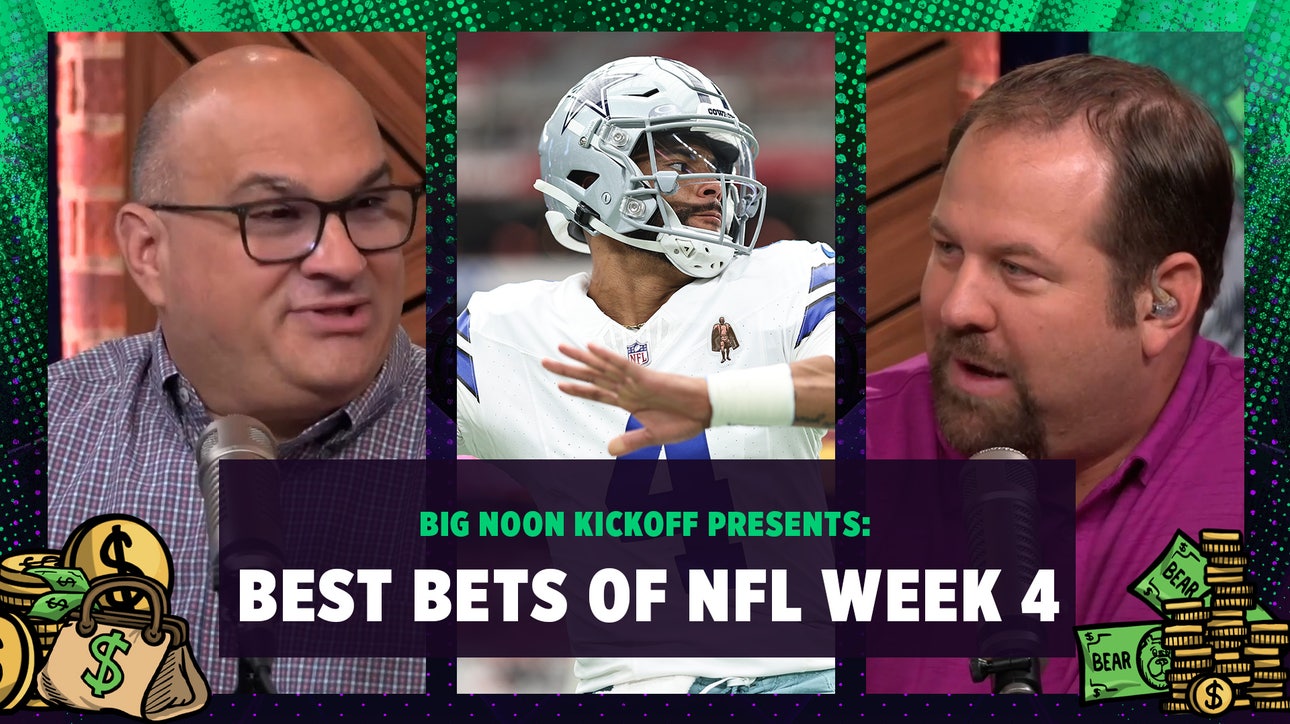 Cowboys vs. Patriots, Rams vs. Colts, Bengals vs. Titans in Bear's NFL Week 4 Bets | Bear Bets