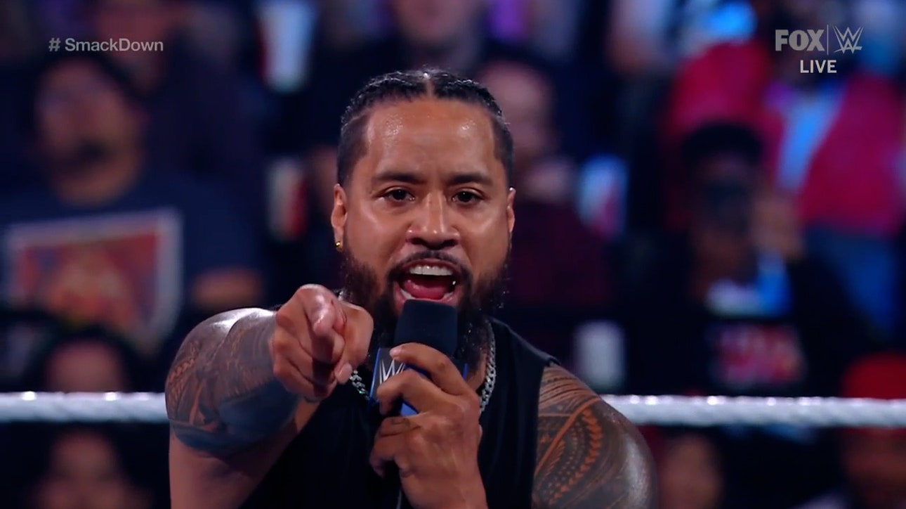 Jimmy Uso snatches Paul Heyman's mic as The Bloodline relives John Cena's attack | WWE on FOX
