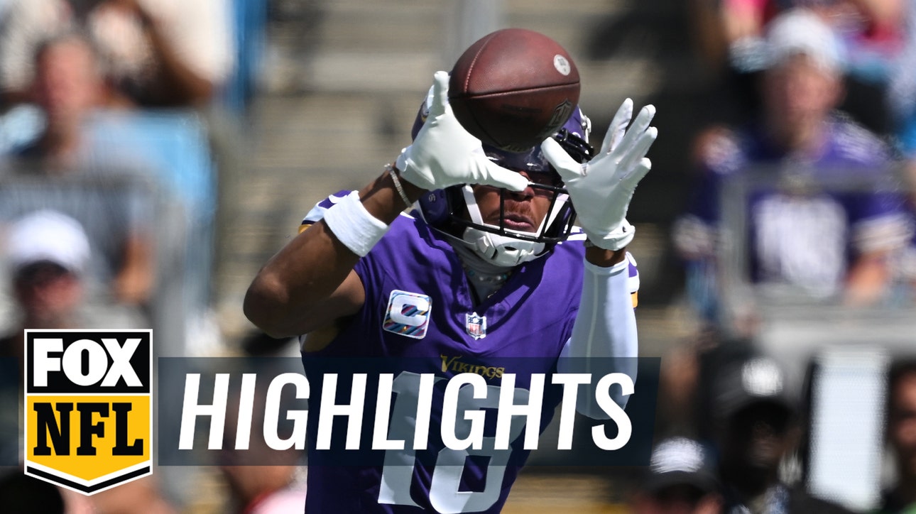 Justin Jefferson, Vikings defeat Panthers to secure first victory of season | NFL Highlights