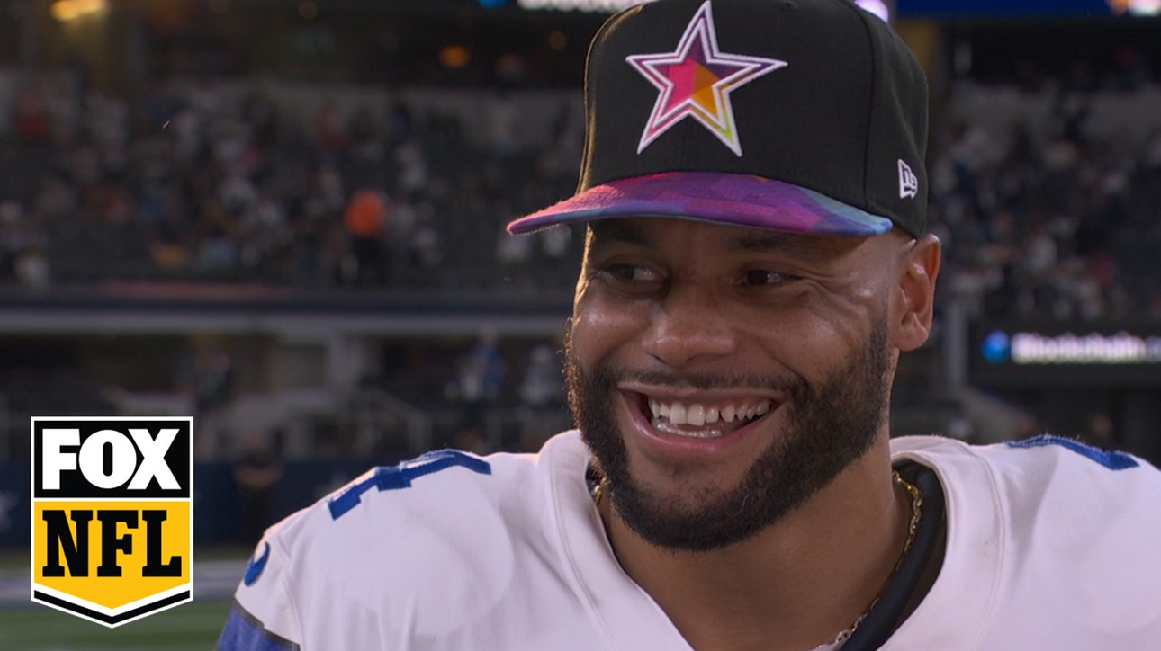 Dak Prescott on Cowboys' dominant victory over Patriots | Postgame Interview