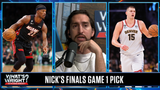 Will Miami draw dead in Game 1 of the Finals? Nick Wright thinks otherwise | What's Wright?