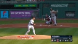 Astros' José Abreu muscles a three-run blast to right field in the first inning vs. the Guardians