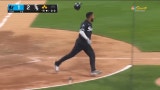 Luis Robert Jr. hits a walk-off single for a White Sox victory vs. Marlins