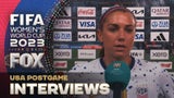 Postgame Interviews: Alex Morgan, Megan Rapinoe and USWNT speak on draw vs. Portugal