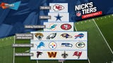 49ers, Cowboys & Dolphins challenge Chiefs reign atop Nick's Week 3 Tiers | First Things First