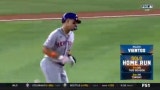 Mark Vientos smashes his second home run, a solo shot, extending the Mets' lead vs. the Marlins