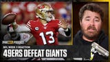 Dave Helman reacts to Brock Purdy, 49ers' victory over Daniel Jones, Giants | NFL on FOX Pod