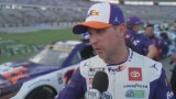 Denny Hamlin on his contact with Ty Gibbs at Autotrader EchoPark Automotive 400