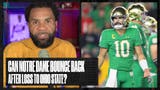 Can Notre Dame bounce back after losing to Ohio State? Plus, Oklahoma's last test before Texas | No. 1 CFB Show