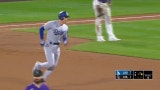 Dodgers' Freddie Freeman crushes his 27th home run of the season vs. Rockies
