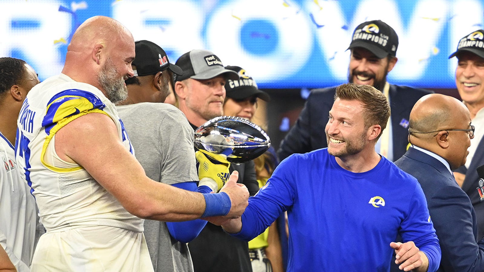 'So proud to be associated with them' — Sean McVay on the Rams