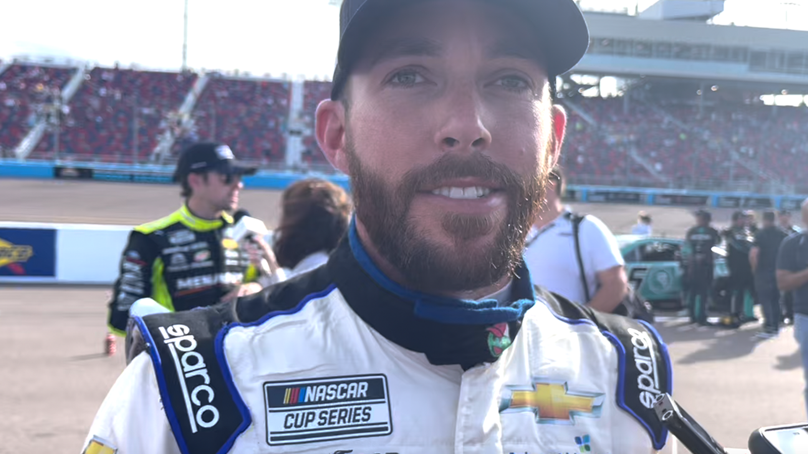 Ross Chastain on final restarts at Phoenix