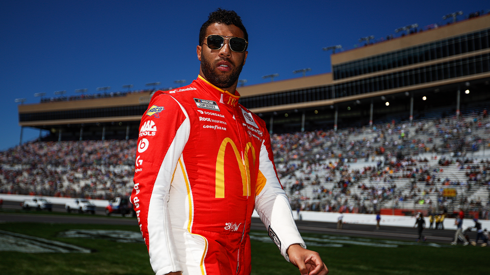 Bubba Wallace explains what he hoped for on the final laps Sunday