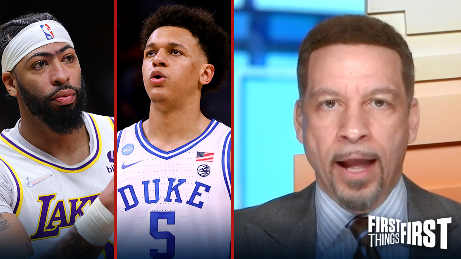 Anthony Davis and Duke men's basketball players make Chris Broussard's "Under Duress" list.