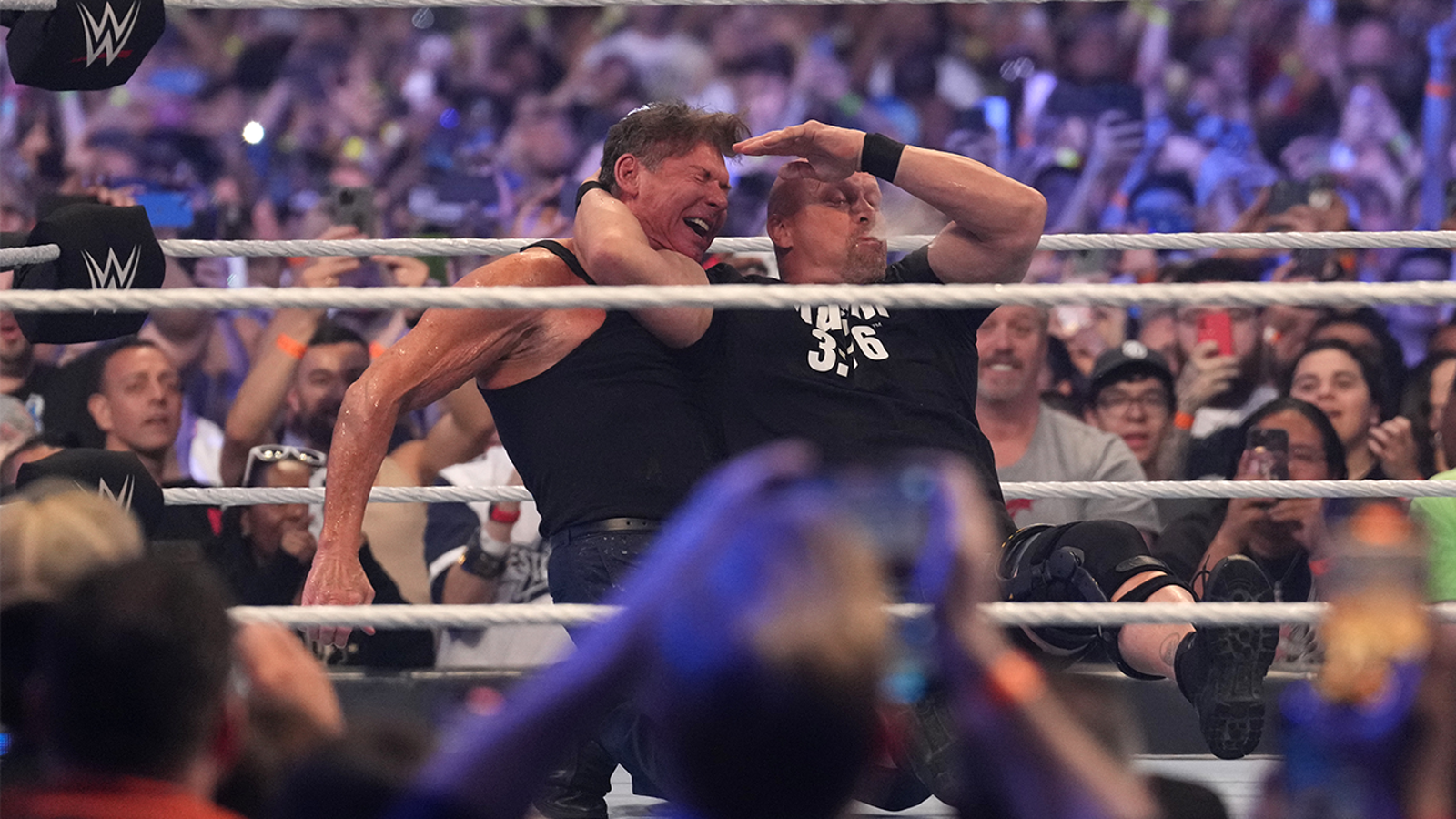 WrestleMania: Stone Cold Steve Austin returns to stunner Vince McMahon one last time