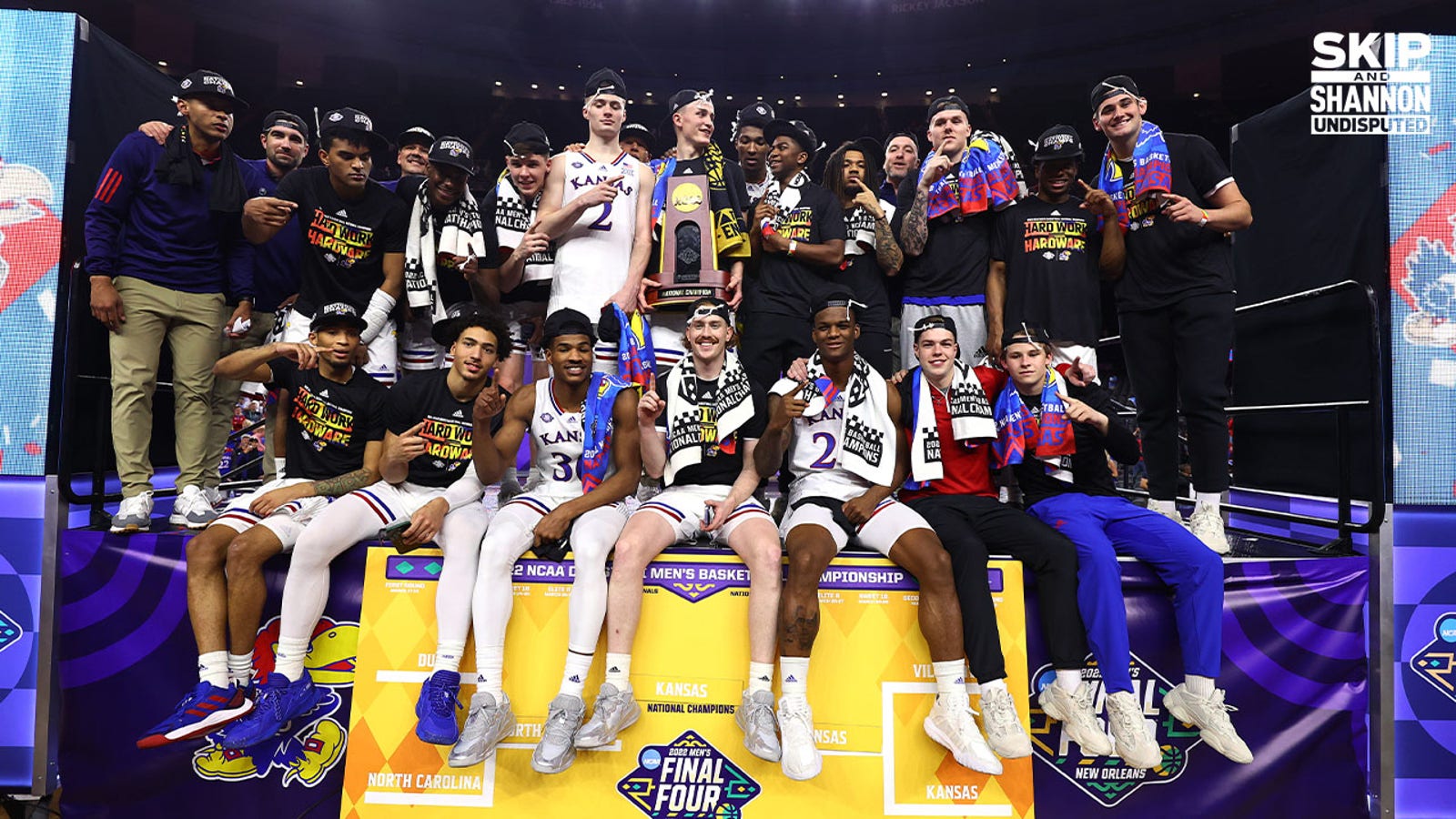 Kansas seals NCAA title after epic comeback