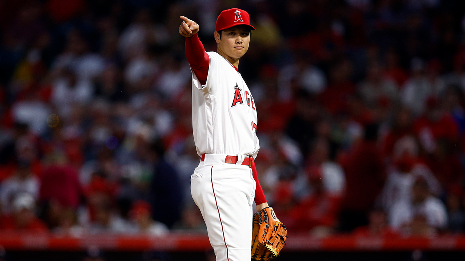 Shohei Ohtani strikes out nine in season debut