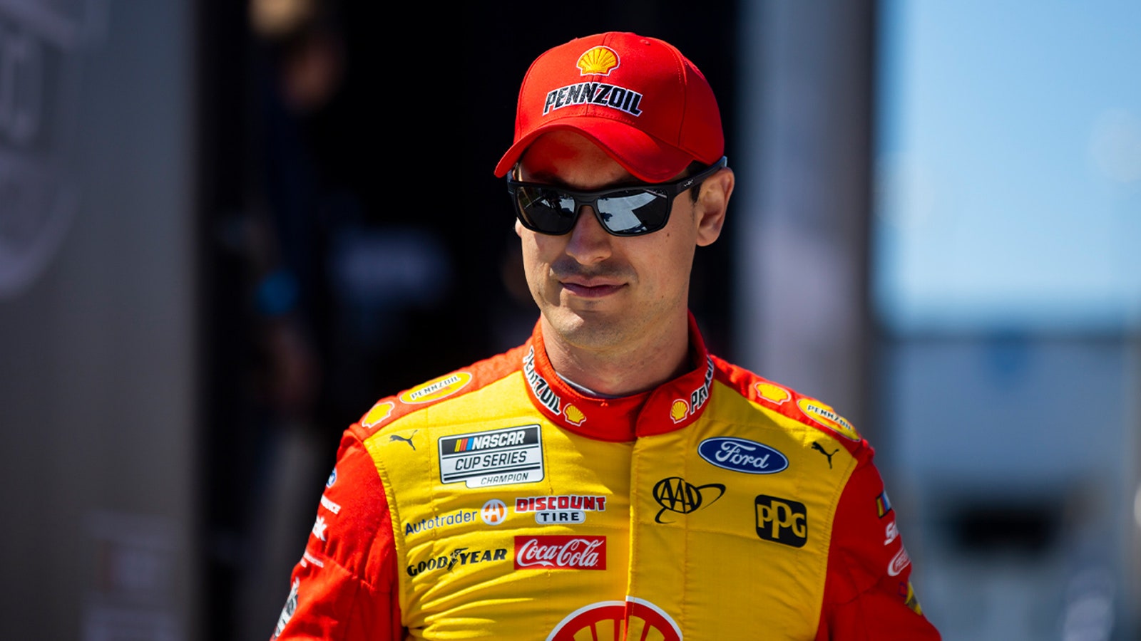 Joey Logano talks NASCAR windshields and racing on dirt