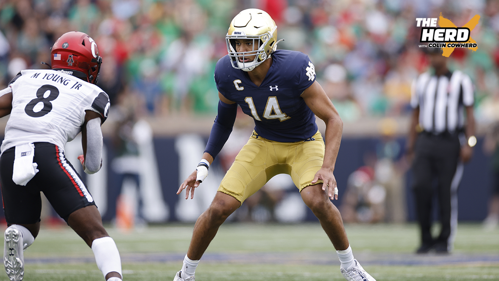 Notre Dame's Kyle Hamilton talks NFL Draft and his player comparison I THE HERD