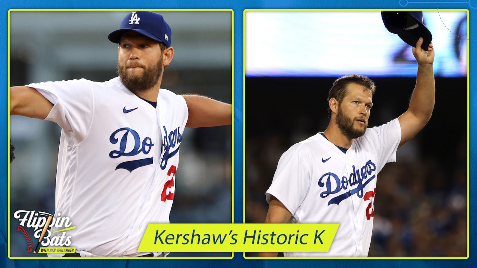 Clayton Kershaw becomes Los Angeles Dodgers' all-time strikeout leader I Flippin' Bats