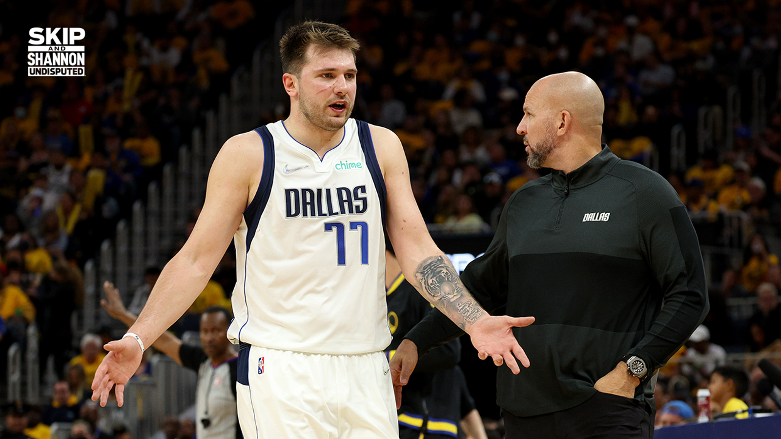 Defense on Luka propels Warriors to WCF Game 1 win 