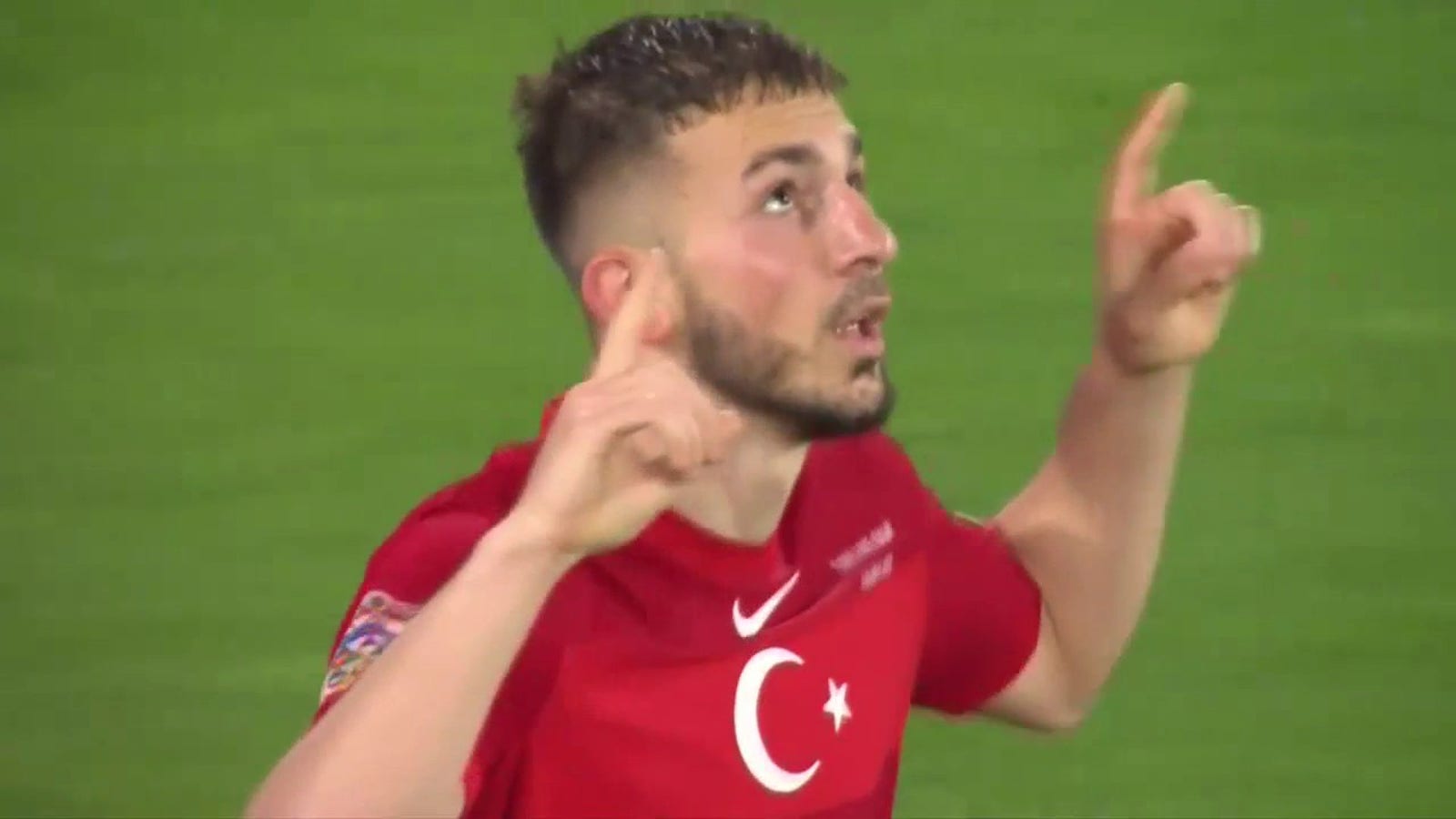 Halil Dervisoglu doubles Turkey's lead vs. Faroe Islands, 2-0