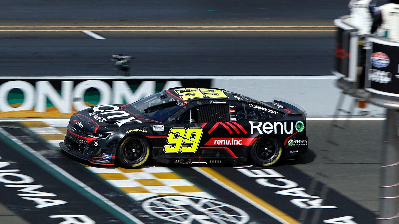 Daniel Suárez makes history, wins at Sonoma