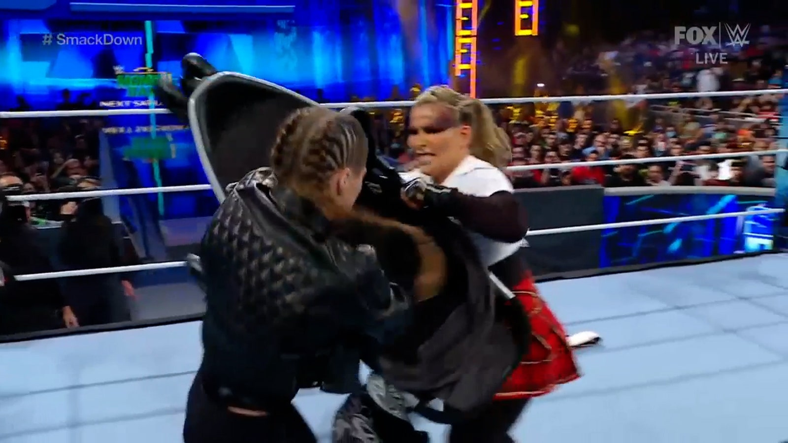 Natalya impersonates Ronda Rousey ahead of MITB and pays the price