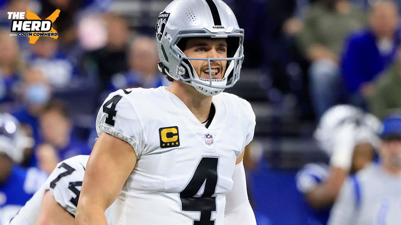 Derek Carr is No. 10 on Colin's list of top NFL QBs