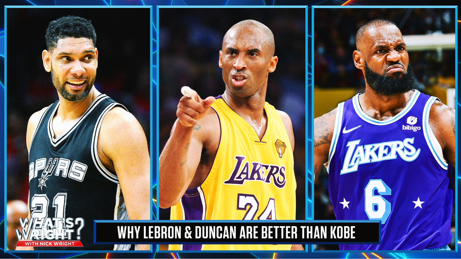 Why LeBron James and Tim Duncan are better than Kobe Bryant