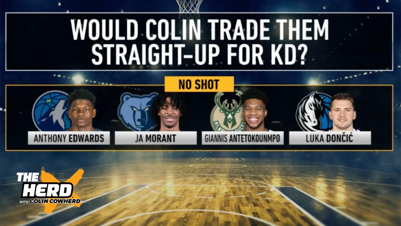 Who would you not trade for KD?