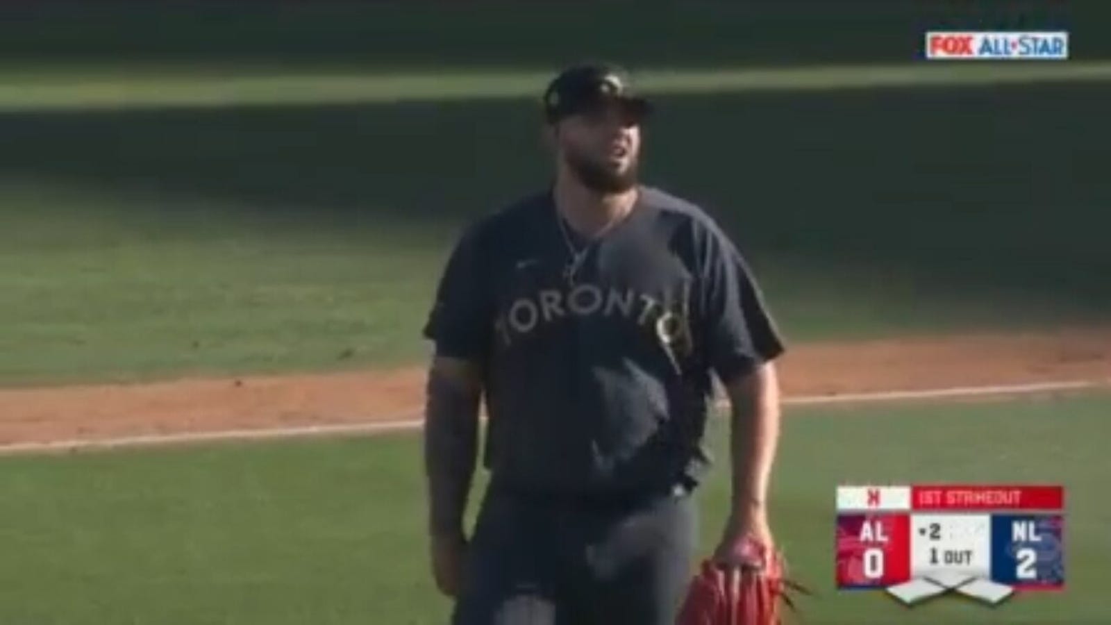 Mic'd Up: Blue Jays' Alek Manoah strikes out the side in the second inning