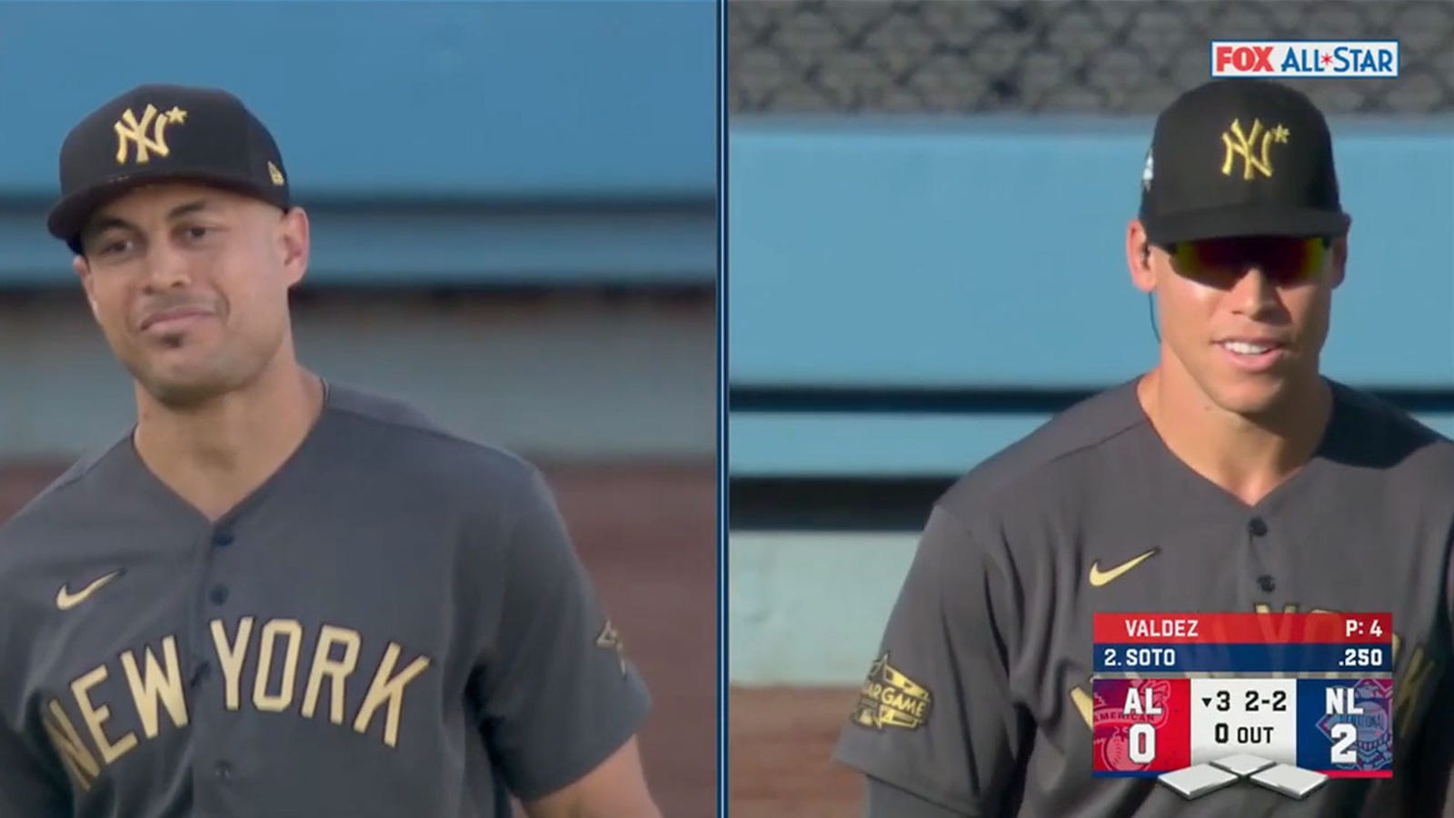 Mic'd Up: Yankees' Aaron Judge and Giancarlo Stanton talk their game-time mindset, uniqueness of the All-Star game and more