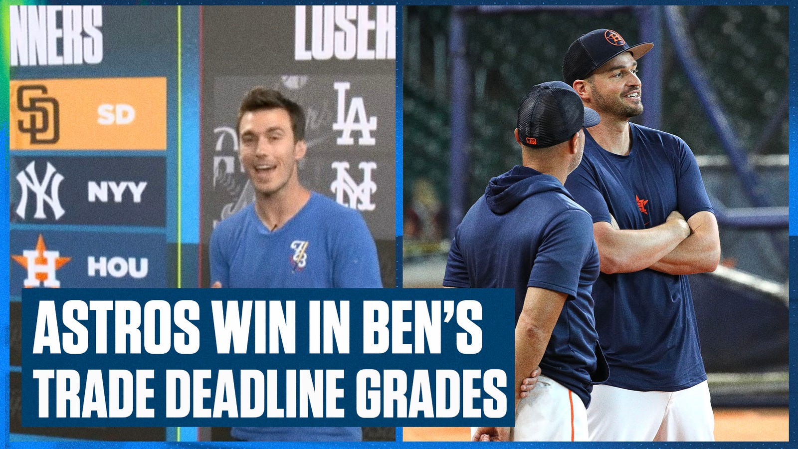 Astros among winners at deadline