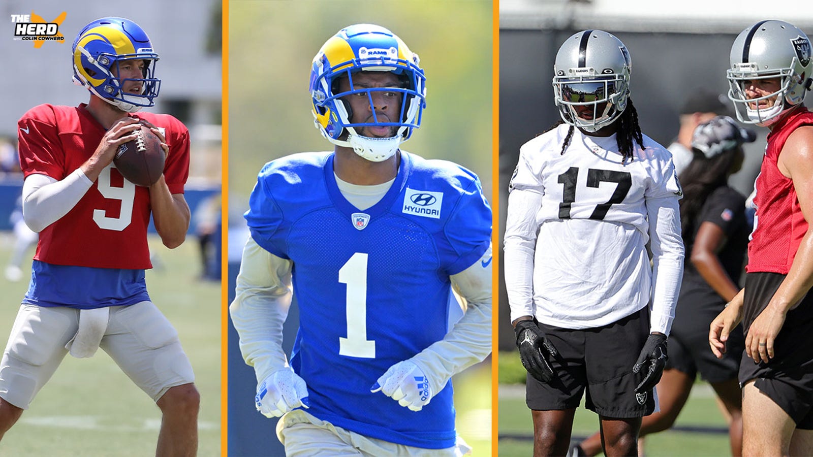 Stafford-Robinson, Carr-Adams are highlight Colin's new QB/WR duos