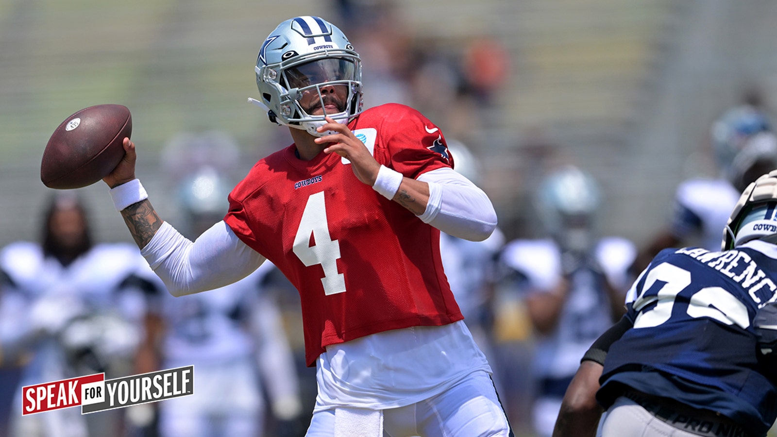 Stephen Jones' praise of Dak Prescott significant or preseason hype? | SPEAK FOR YOURSELF