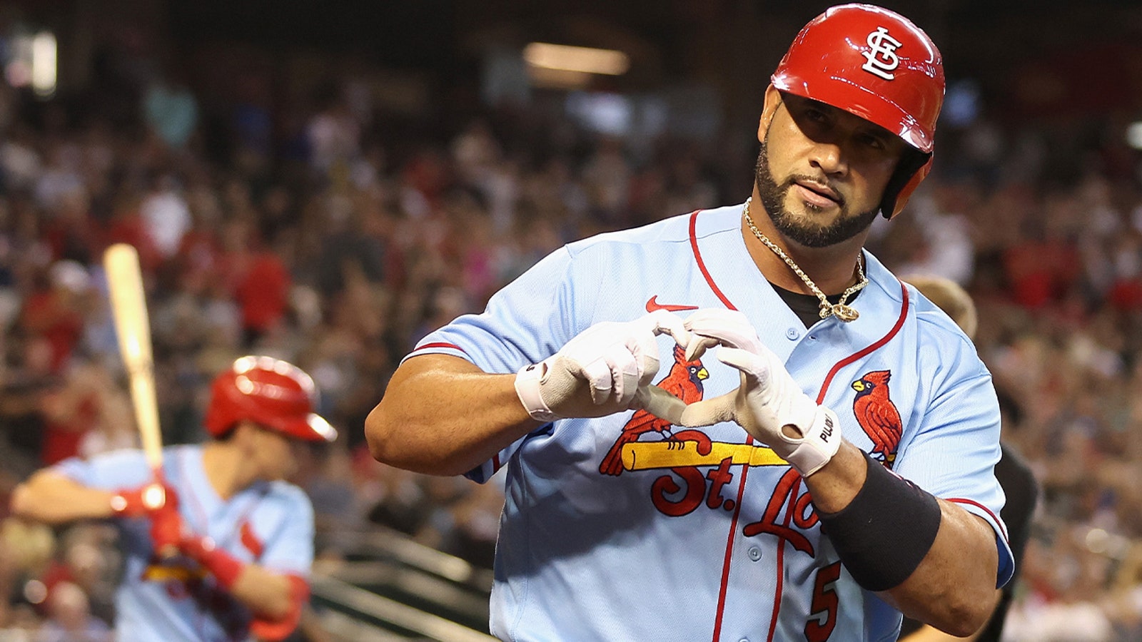 Albert Pujols blasts two homers