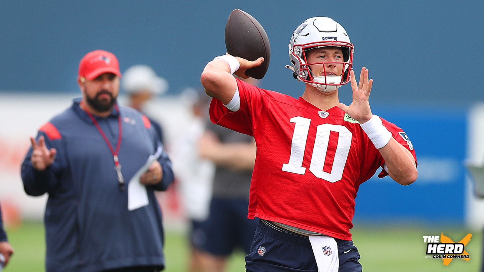 Mac Jones, Patriots offense reportedly struggling in training camp | THE HERD