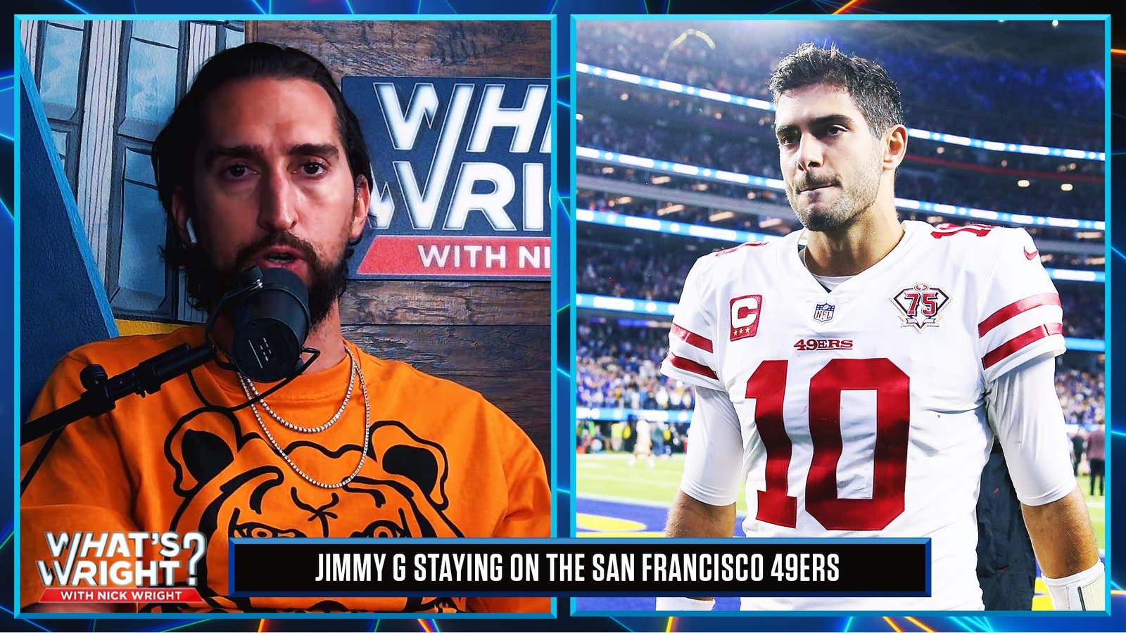 What does Jimmy G's stay in San Francisco mean for Trey Lance and the 49ers?  |  What is wright