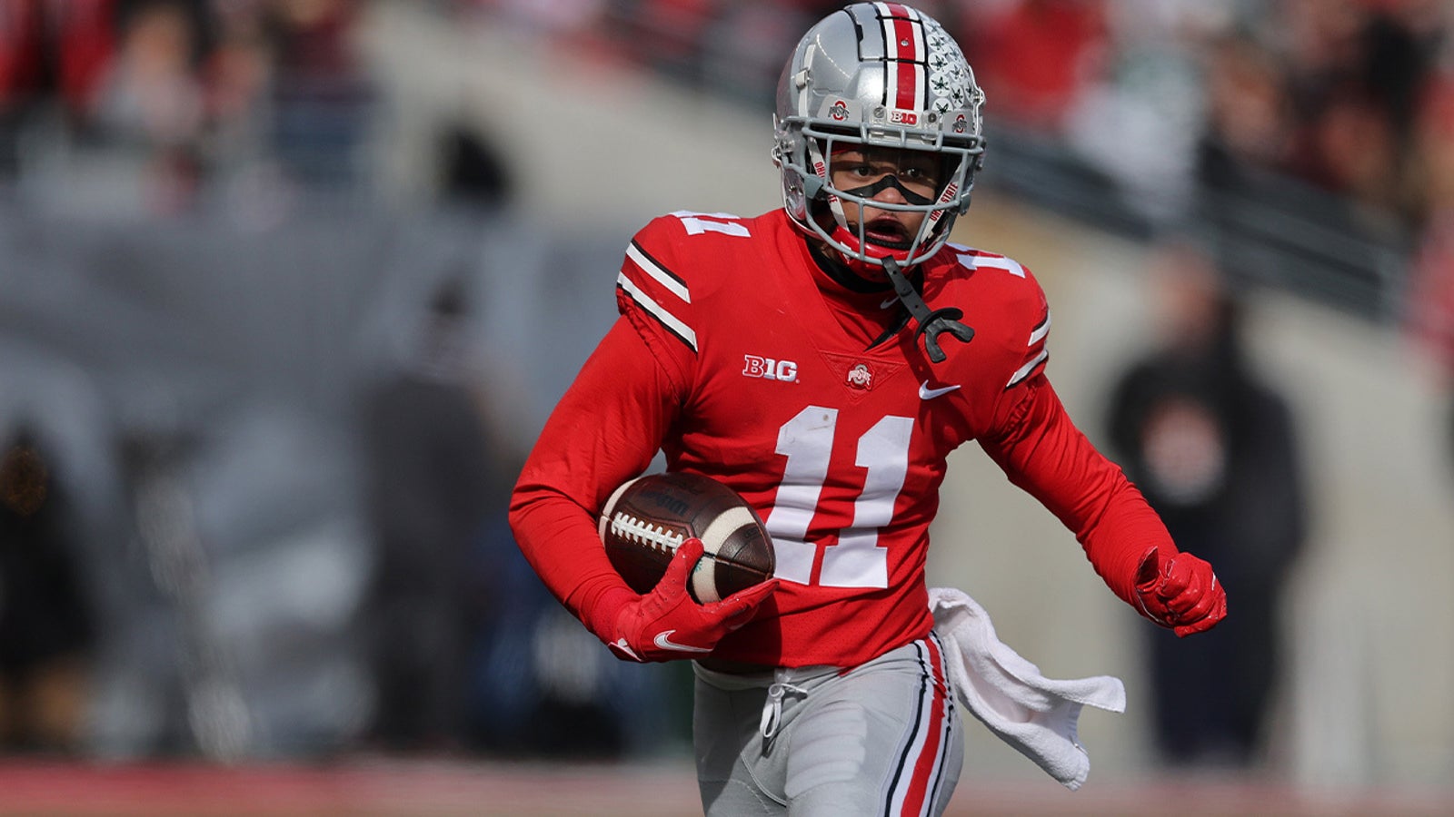 Ohio State WR Jaxon Smith-Njigba's highlights of 2021 season