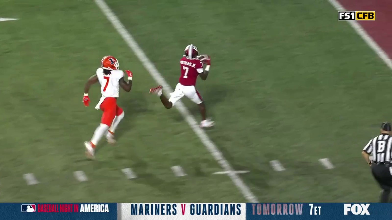 Indiana QB Connor Bazelak trouve DJ Matthews Jr.
