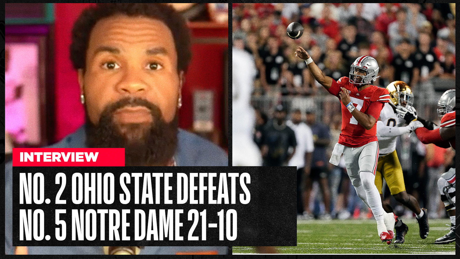 No. 2 Ohio State outlasts No. 5 Notre Dame