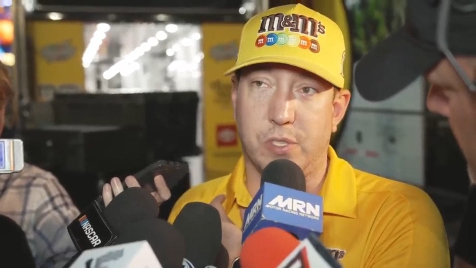 Kyle Busch on his night ending early after engine trouble
