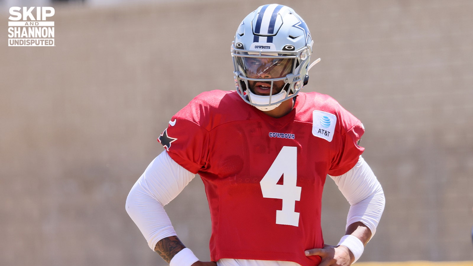 Is Dak Prescott's injury to his surgically repaired ankle involved? 